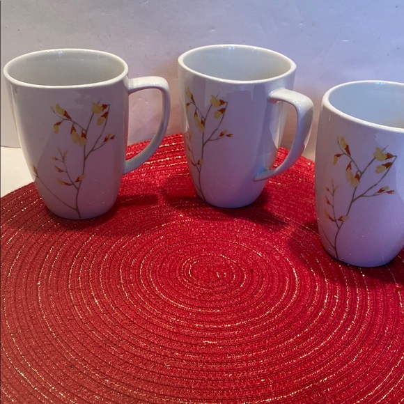 Corelle Coordinates Set of 3 Porcelain Mugs - Picture 2 of 3